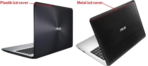 Asus 13N0-R7A0221 Notebook Lcd Cover / Ver.2 (Metal)