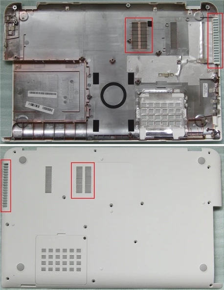 Toshiba Satellite L50Dt-A Alt Kasa Beyaz V1