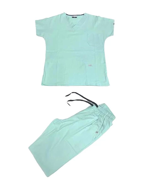 Makara V Yaka Bayan Yarasa Kol Üniforma ürün görseli