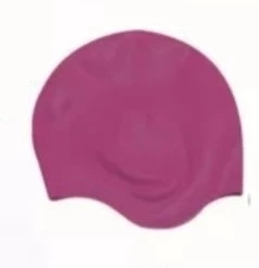 Siyah Silikon Renkli Bone Düzrenk Slikon Bone  Eflatun Standart - Resim 3