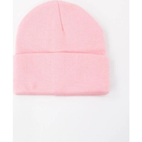 Neon Turuncu Basic Bere Unisex Turuncu Bere Açık Pembe Standart - 2