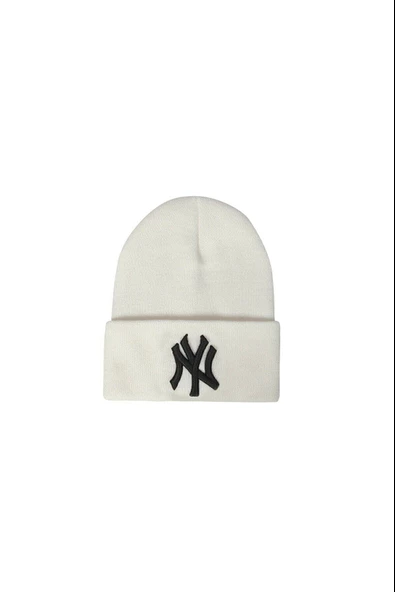 Ny  New York Yankees Nakışlı Bere  BEYAZ Tek Beden - 3