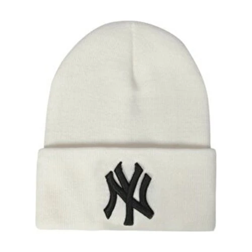 Ny  New York Yankees Nakışlı Bere  BEYAZ Tek Beden