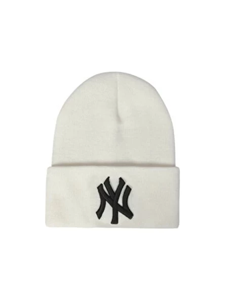 Ny  New York Yankees Nakışlı Bere  BEYAZ Tek Beden - 2