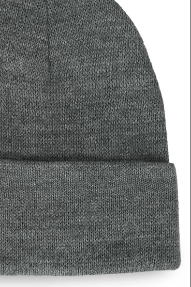 Neon Turuncu Basic Bere Unisex Turuncu Bere Antrasit Standart - 2