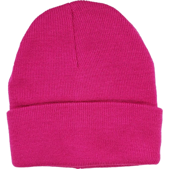 Neon Turuncu Basic Bere Unisex Turuncu Bere Fuşya Standart - 2