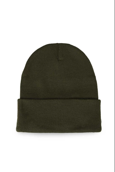 Neon Turuncu Basic Bere Unisex Turuncu Bere Haki Standart