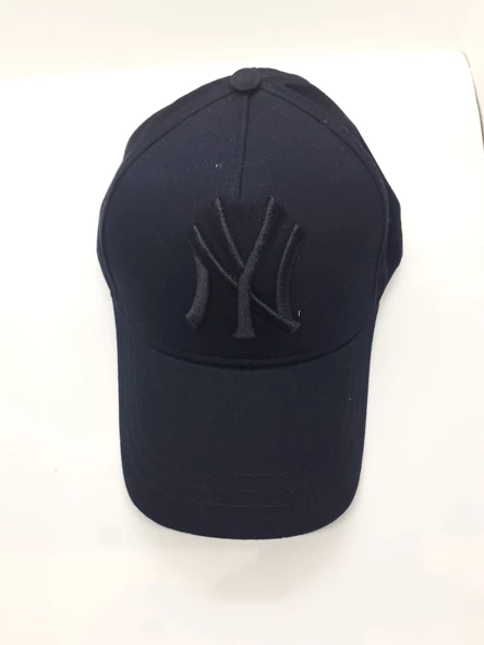 Lacivert New York Yankees Baskılı Şapka  Laciver Tek Ebat - 3
