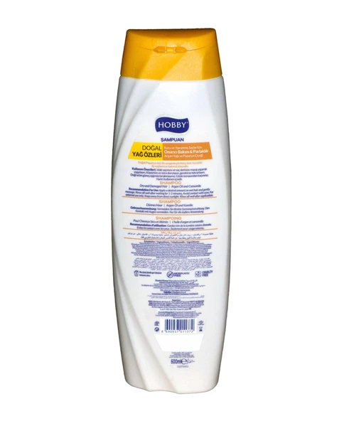Hobby Onarıcı Bakım & Parlaklık Şampuan 600 ml - 2