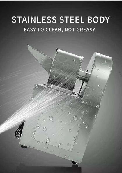 Dalle JQ-300B Elektrikli Çok Fonksiyonlu Meyve Sebze Dilimleme Makinası - 8