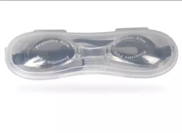 Mavi Çocuk Yüzücü Gözlüğü Havuz Deniz Gözlüğü 9-14 yaş Siyah - 7