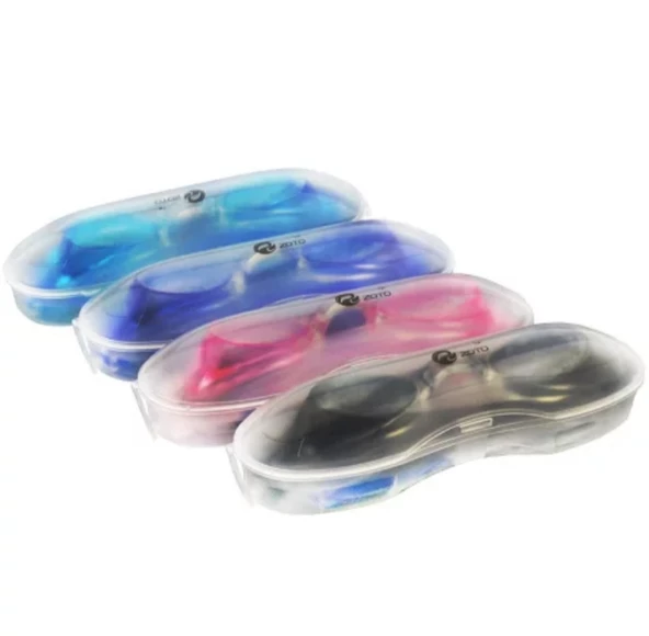 Mavi Çocuk Yüzücü Gözlüğü Havuz Deniz Gözlüğü 9-14  yaş  Açık Mavi - 4