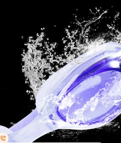 Mavi Çocuk Yüzücü Gözlüğü Havuz Deniz Gözlüğü 9-14  yaş  Mor - 6