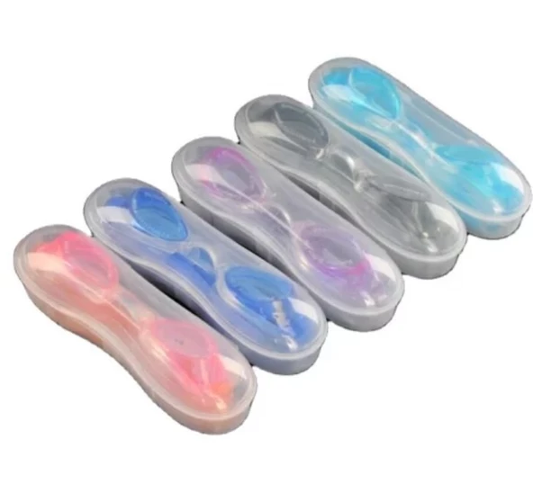 Mavi Çocuk Yüzücü Gözlüğü Havuz Deniz Gözlüğü 9-14  yaş  Mavi - 5