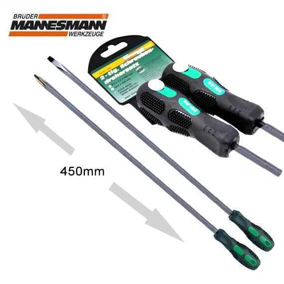 Mannesmann 11250 Uzun Tornavida Seti, 2 Parça - 2