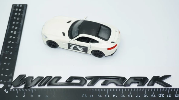 DK Tuning Ranger Wildtrak Siyah ABS Yazı Logo Ford İle Uyumlu - Resim 2