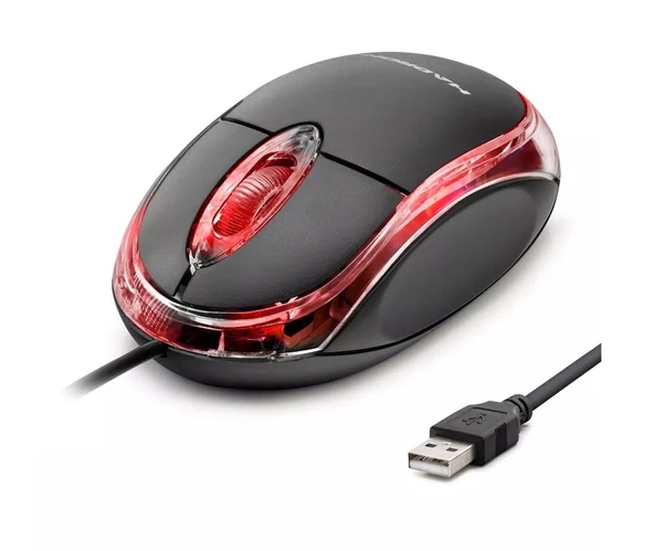 Hadron H5601 Kablolu Işıklı Fare Optik Mouse