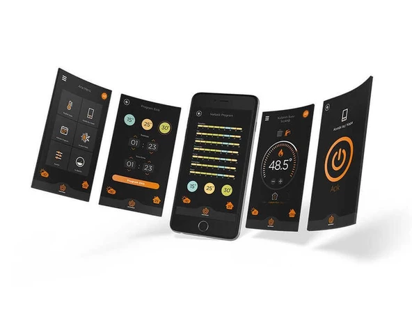 Warmhaus Recowa Kablosuz Programlanabilir Wifi Oda Termostatı - 4