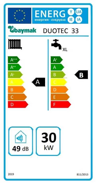 Baymak Duo Tec Premix 33/33 Kw (28.000 Kcal) Tam Yoğuşmalı Kombi - 4