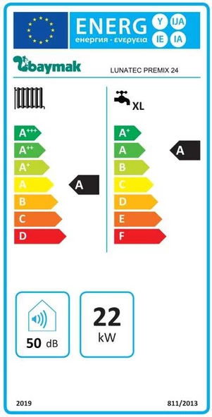 Baymak Lunatec Premix 24/24  Kw (20.000 Kcal) Tam Yoğuşmalı Kombi - 6