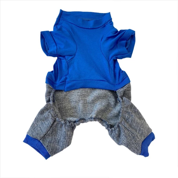 Superman Penye Tulum Köpek Tulumu Köpek Elbisesi - 6