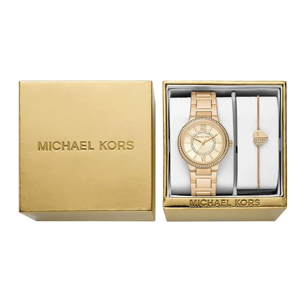 Michael Kors Kadın Kol Saati ve Bileklik MK1031 - Resim 4