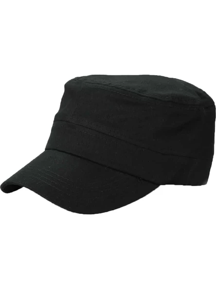 Erkek Castro Yeşil Cap Şapka Kasket Outdoor Siyah Tek Ebat - 2
