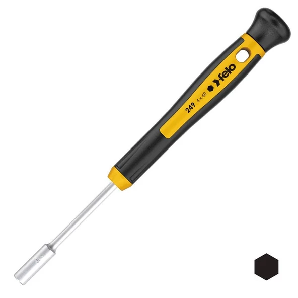 FELO Elektronikçi Lokma Uçlu Klemens Tornavida 3.5mm (249 Serisi)