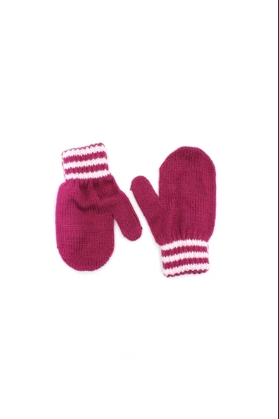 Bebe  Çocuk Eldiveni 0-3 Yaş  Kırmızı 0-2 Yaş - 9