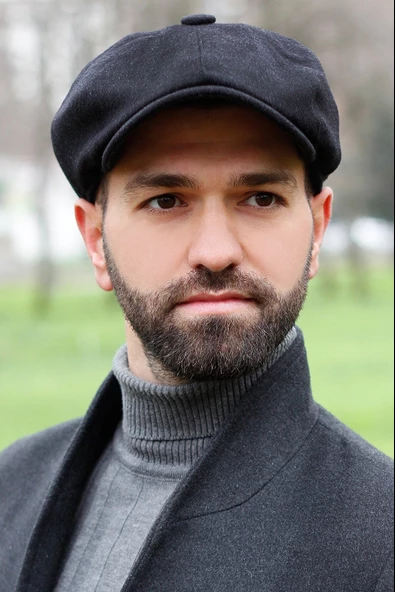 PEAKY BLİNDERS MODEL KASKET KAŞE KUMAŞ  Siyah L - 2