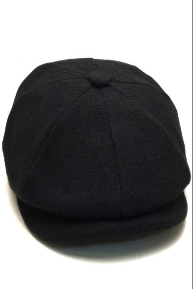 PEAKY BLİNDERS MODEL KASKET KAŞE KUMAŞ  Siyah L - 3