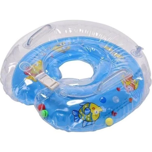 Bebe Boyun Simidi Bebe Yüzme Simidi Mavi