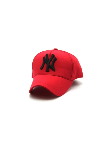 Ny New York Yankees Kep Şapka  KIRMIZI SİYAH Tek Ebat