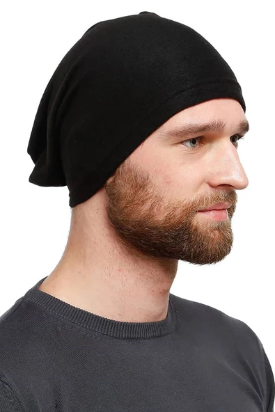 Erkek  Polar Boyunluk Bere  Siyah ürün görseli