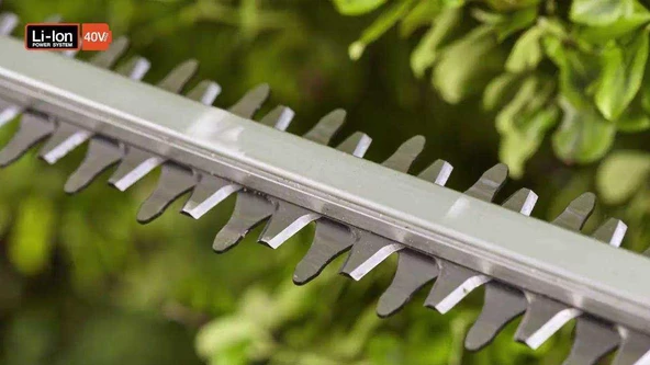 Gardena 9860 POWERCUT Li-40/60 Akülü Çit Budama Makinası - 5