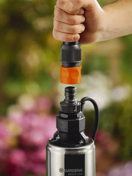 GARDENA 1492 Premium Derin Kuyu Pompası 6000/5 inox - 7