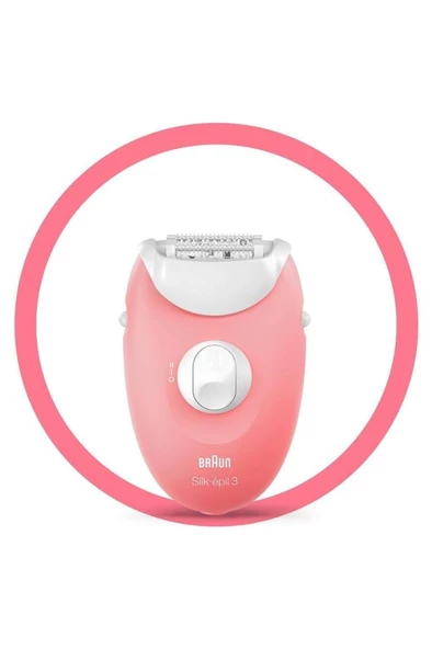 Braun Silk-épil 3 3176 Smartlight, 2 Hız Ayarı, Kablolu Epilatör - 1