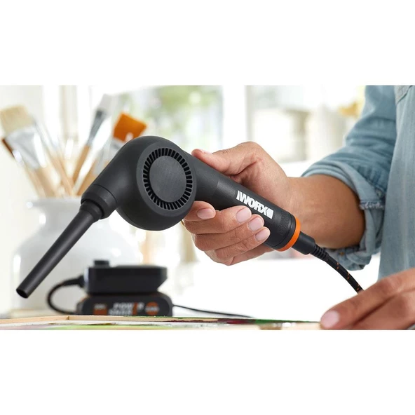 Worx Wx747.9 Makerx 20Volt Kömürsüz Profesyonel Mini Üfleyici (Akü Dahil Değildir) - 9