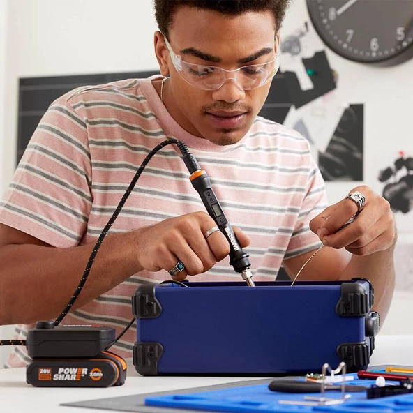 WORX WA7160 MAKERX 20Volt HUB Devir Ayarlı Adaptör (Akü Dahil Değildir) - 12