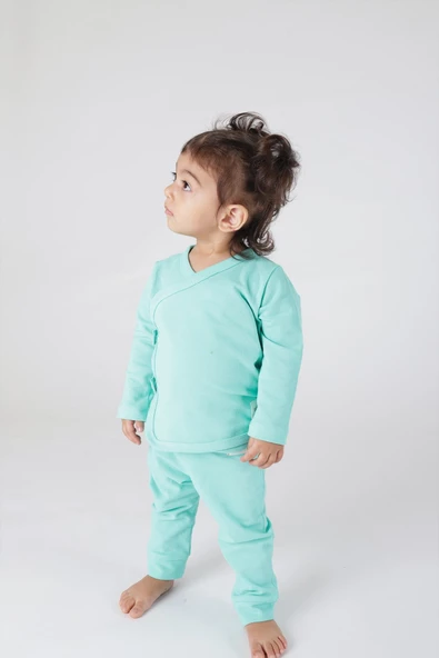 Basic Pantolon Mint Yeşili - 2