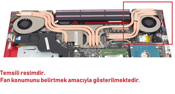 MSI GV72 Fan SAĞ