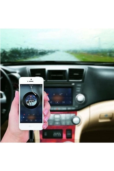 İphone 7 8 X Max 11 12 13 Pro Uyumlu Aux Dönüştürücü Kablo Lightning Girişli 1mt - 4