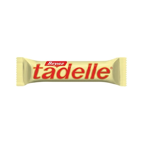 Tadelle Fındık Dolgulu Beyaz Çikolata Kaplı Sütlü Çikolata 30gr 20 Adet - 2