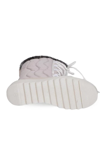 PapuçSepeti 2243 Kadın Kaymaz Taban Kürklü Termal Kar Botu - 9