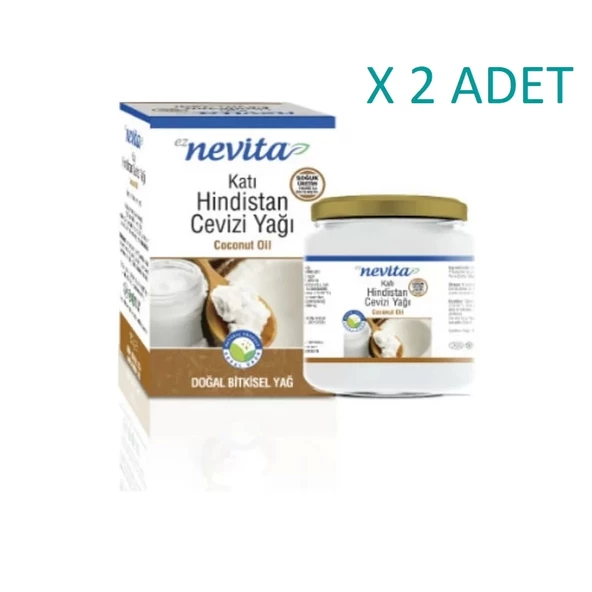 Eznevita Hindistan Cevizi Yağı - 170 ml/150 gr x 2 adet