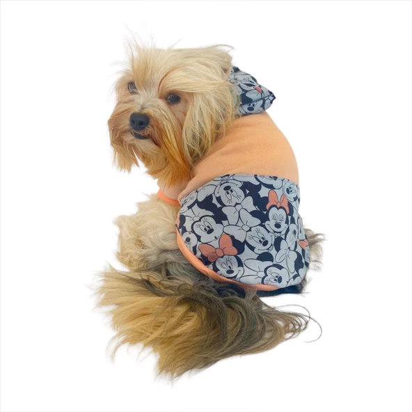 Minnie Pink Sweatshirt Köpek Kıyafeti Köpek Elbisesi - 2