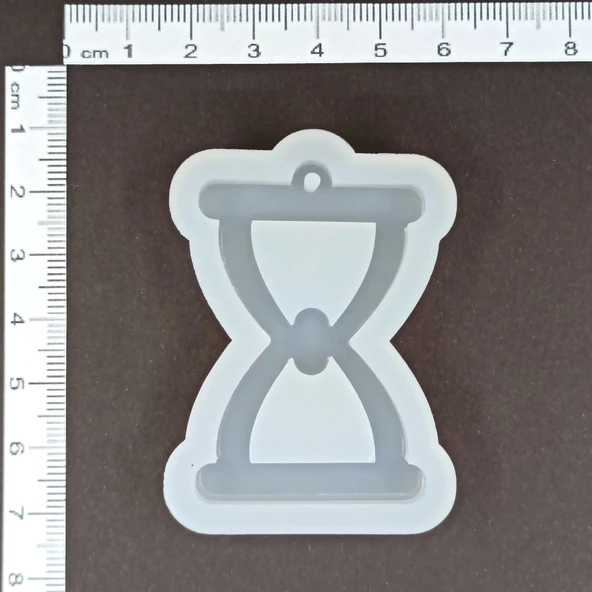 EPOKSİ REÇİNE KUM SAATİ SİLİKON KALIP 1. KALİTE HB2010-0109 ürün görseli 1