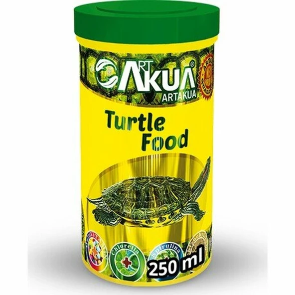 Artakua Turtle Food Kaplumbağa Yemi 250 ml (80 g)