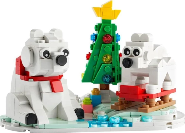 LEGO Seasonal 40571 Wintertime Polar Bears - 3