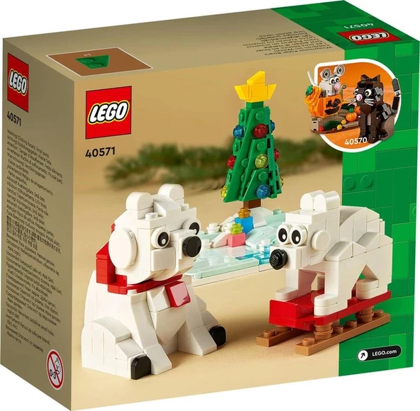LEGO Seasonal 40571 Wintertime Polar Bears - 2